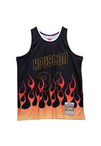 Mitchell & Ness - Koszulka Nba Houston Rockets Hakeem Olajuwon. Kolor: czarny. Sport: koszykówka #1