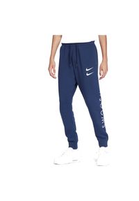 Spodnie męskie dresowe Nike Sportswear Swoosh DC2584. Materiał: dresówka. Wzór: aplikacja. Sport: koszykówka #1