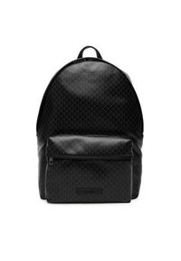 Calvin Klein Plecak Emblem Aop Coated Backpack LV04D3313G Czarny. Kolor: czarny. Materiał: materiał #5