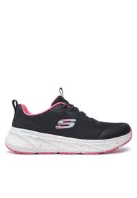 skechers - Skechers Sneakersy 150472/BKPK Czarny. Kolor: czarny. Materiał: materiał #1