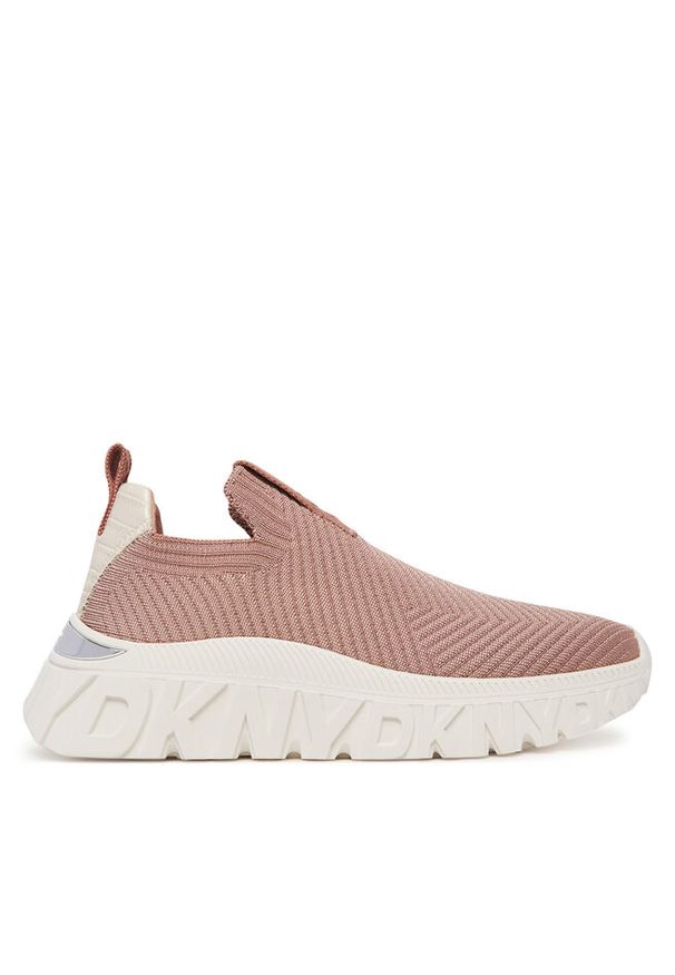 Sneakersy DKNY. Kolor: różowy