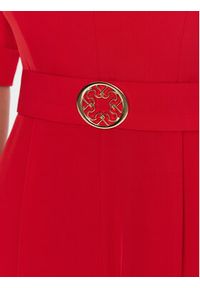 Rinascimento Kombinezon CFC0125323003 Czerwony Wide Leg. Kolor: czerwony. Materiał: syntetyk #4