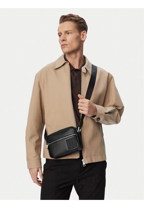 Karl Lagerfeld - KARL LAGERFELD Saszetka B2M30186 Czarny. Kolor: czarny. Materiał: skóra