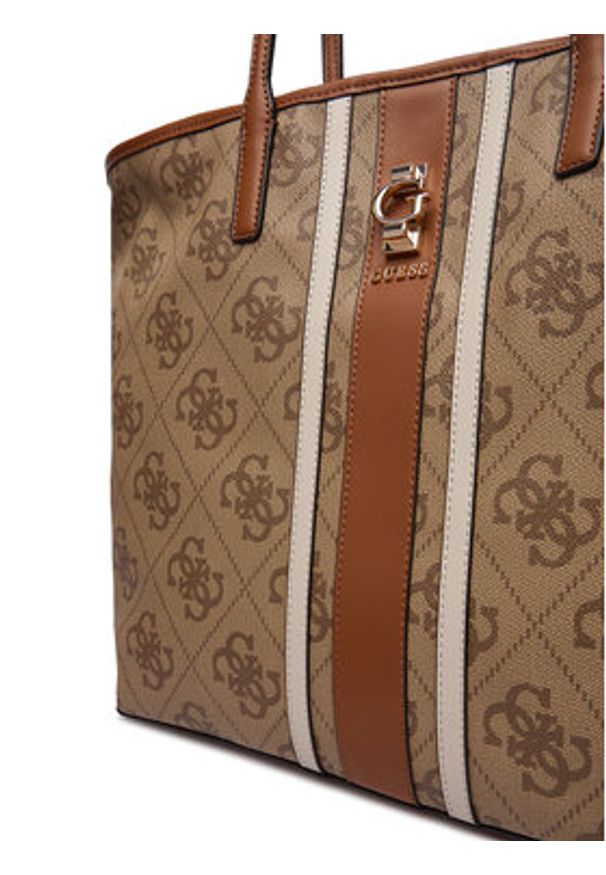 Guess Torebka Erenia HWSO78 38240 Brązowy. Kolor: brązowy. Materiał: skórzane