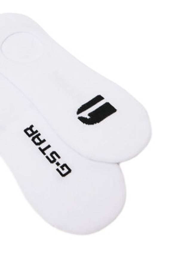 G-Star RAW - G-Star Raw Stopki AS_G-STAR_S_020_SS25 (3-PACK) Biały. Kolor: biały. Materiał: bawełna