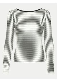 Vero Moda Bluzka Chloe 10314406 Biały Slim Fit. Kolor: biały. Materiał: bawełna #5