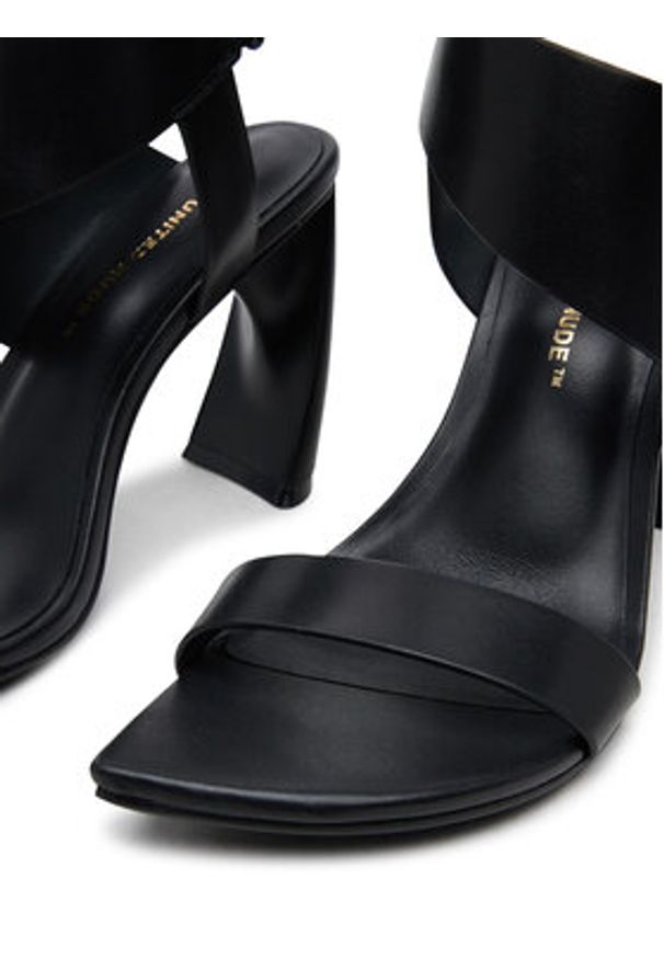 United Nude Sandały Zuma Sandal Hi 109280116 Czarny. Kolor: czarny. Materiał: skóra