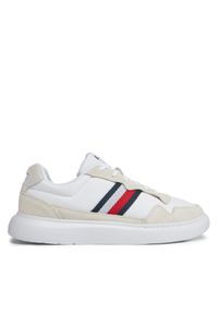 TOMMY HILFIGER - Sneakersy Tommy Hilfiger. Kolor: biały