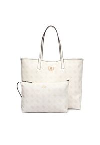 Guess Torebka Emelie Logo HWGP99 28240 Kremowy. Kolor: kremowy. Materiał: skórzane #6