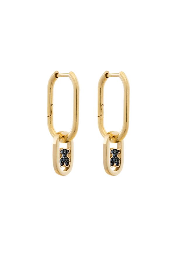 Tous - TOUS Kolczyki Camille 1004566800 Złoty. Materiał: metalowe. Kolor: złoty