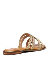 Geox Klapki D Sozy Plus D65DQA 000EW C2016 Złoty. Kolor: złoty. Materiał: materiał #4