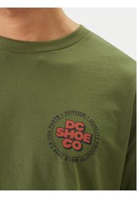 DC Shoes T-Shirt Work Circle EDYZT04369 Zielony Regular Fit. Kolor: zielony. Materiał: bawełna #2