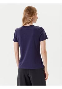 Guess T-Shirt V5YI08 J1314 Granatowy Regular Fit. Kolor: niebieski. Materiał: bawełna #5