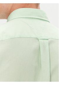 TOMMY HILFIGER - Tommy Hilfiger Koszula MW0MW40703 Zielony Regular Fit. Kolor: zielony. Materiał: bawełna #5