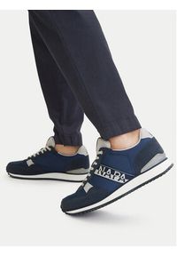 Napapijri Sneakersy NP0A8B9N Granatowy. Kolor: niebieski. Materiał: skóra, zamsz #2