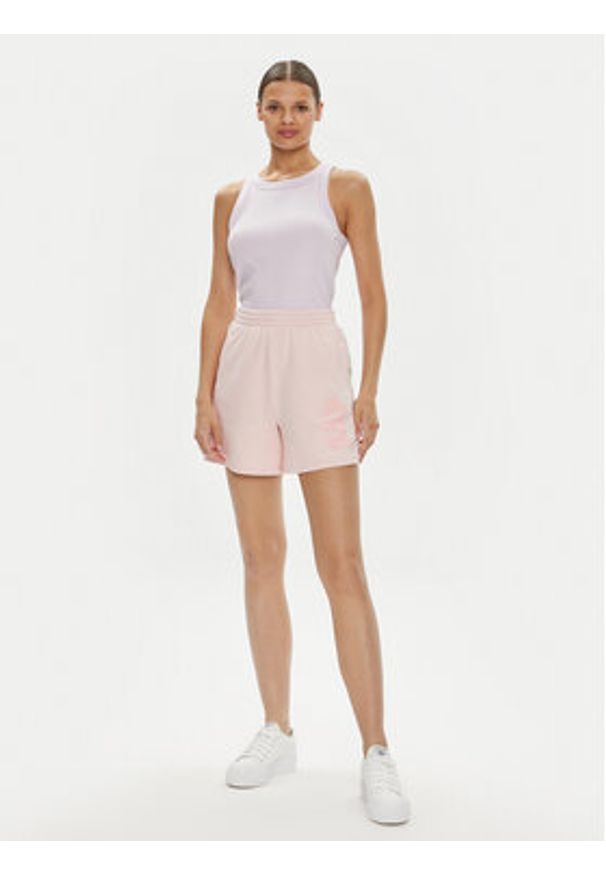 GAP - Gap Szorty sportowe 586137-04 Różowy Loose Fit. Kolor: różowy. Materiał: bawełna