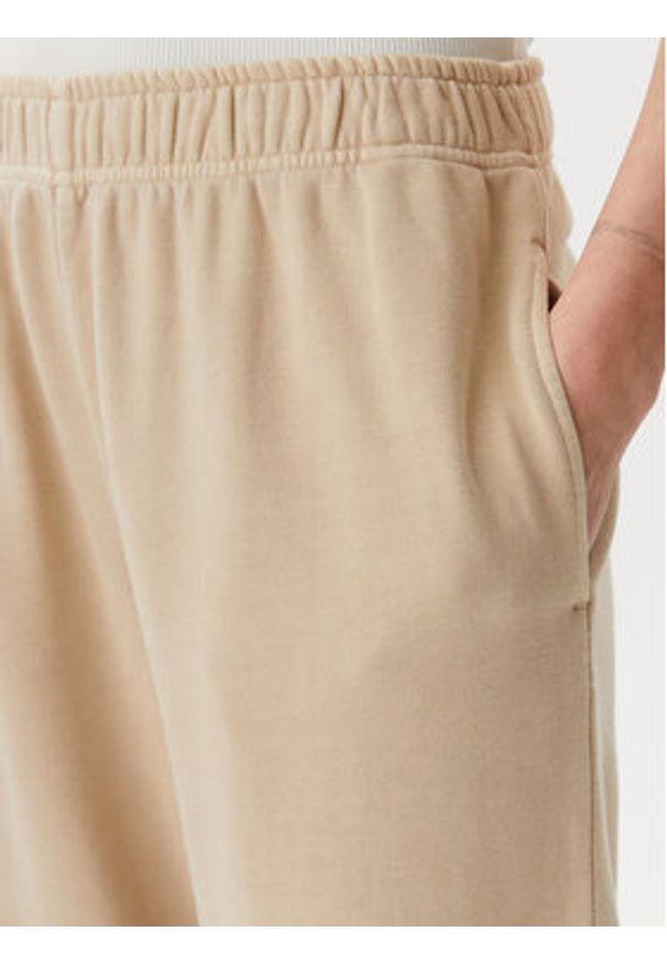 Pinko - PINKO Spodnie dresowe Plumcake 104790 A2CV Beżowy Regular Fit. Kolor: beżowy. Materiał: bawełna