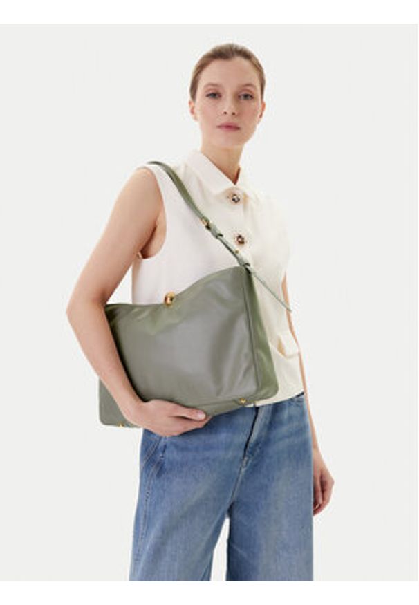Furla Torebka Sfera Soft L WB01365 BX3168 AG700 Zielony. Kolor: zielony. Materiał: skórzane