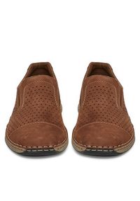 Rieker Półbuty 05286-24 Brązowy. Kolor: brązowy. Materiał: nubuk, skóra #2