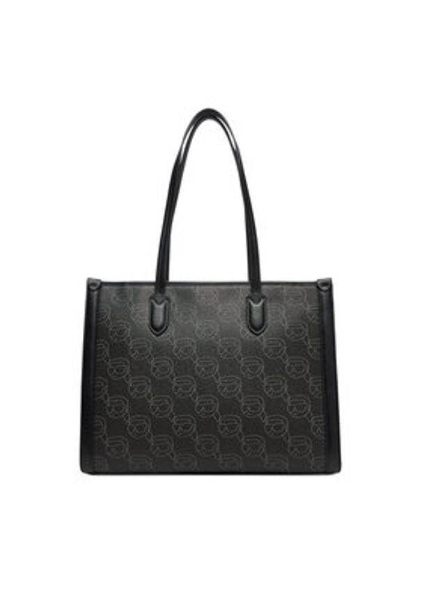 Karl Lagerfeld - KARL LAGERFELD Torebka A2W30190 Czarny. Kolor: czarny. Materiał: skórzane