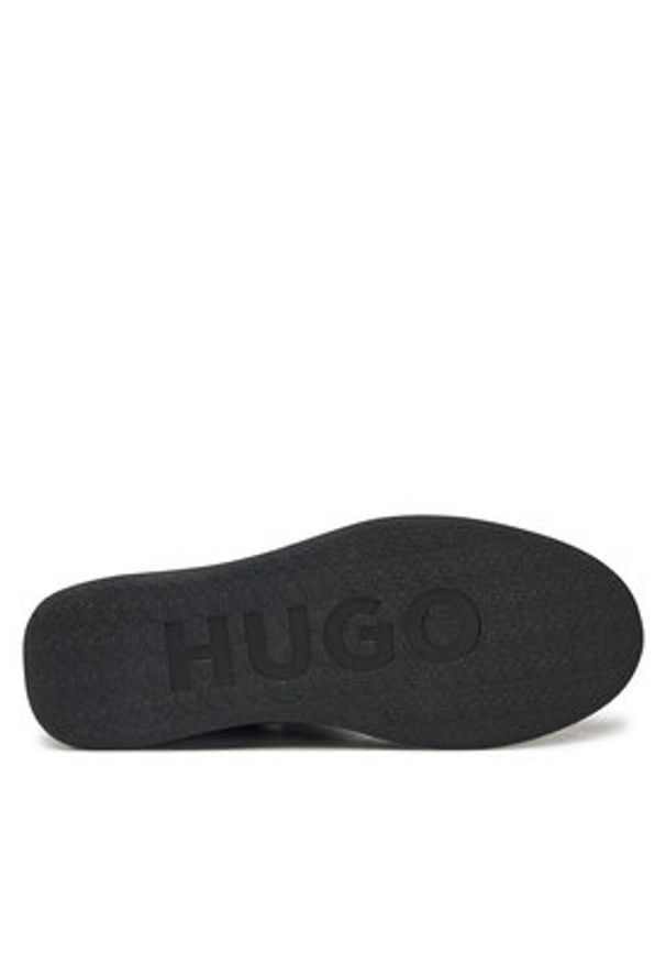 Hugo - HUGO Sneakersy Riven 50536279 Czarny. Kolor: czarny. Materiał: materiał