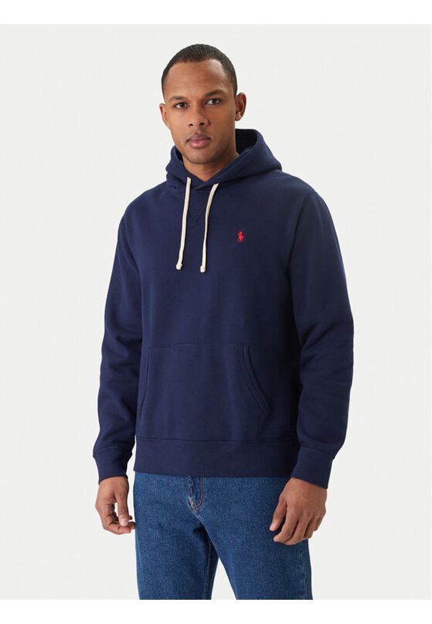 Polo Ralph Lauren Bluza 710766778007 Granatowy Regular Fit. Typ kołnierza: polo. Kolor: niebieski. Materiał: bawełna, syntetyk