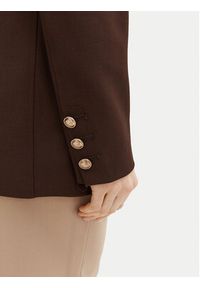 Guess Marynarka W5RN49 WGX02 Brązowy Regular Fit. Kolor: brązowy. Materiał: syntetyk #3
