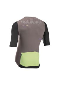 Koszulka rowerowa NORTHWAVE Extreme Evo Jersey UPF50 aerodynamiczna beżowy. Kolor: beżowy. Materiał: jersey