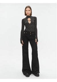 Versace Jeans Couture Jeansy 75HAB561 Czarny Flare Fit. Kolor: czarny #5
