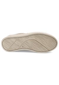 Beżowe Sneakersy Nessi Modne Obuwie Damskie. Okazja: na co dzień. Kolor: beżowy. Materiał: materiał #4