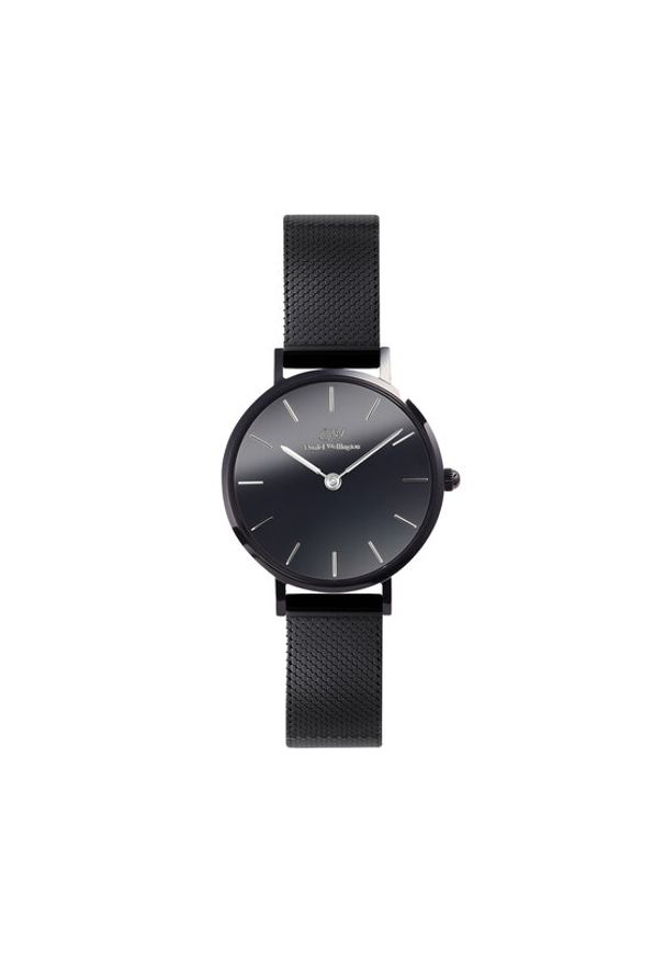 Daniel Wellington Zegarek Petite Reflection 28 DW00100798 Czarny. Kolor: czarny