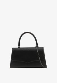 Renee - Czarna Torebka Kopertówka z Rączką Latirosa. Kolor: czarny. Styl: elegancki. Rodzaj torebki: na ramię