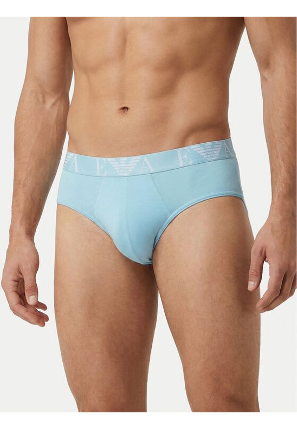 Emporio Armani Underwear Komplet slipów EM003792 AF19898 M5081 Kolorowy. Wzór: kolorowy