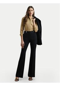 Lauren Ralph Lauren - LAUREN RALPH LAUREN Spodnie materiałowe 200971132001 Czarny Bootcut Fit. Kolor: czarny. Materiał: wiskoza