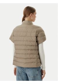 EA7 Emporio Armani Bezrękawnik 7W000477 AF12476 U6167 Beżowy Regular Fit. Kolor: beżowy. Materiał: syntetyk. Długość rękawa: bez rękawów #6