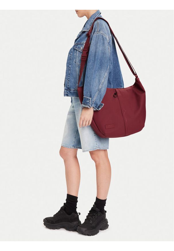 Hunter Torebka C-HTR-B-012-08 Bordowy. Kolor: czerwony