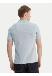 GANT - Gant Polo Shield 2220 Niebieski. Typ kołnierza: polo. Kolor: niebieski. Materiał: bawełna #5