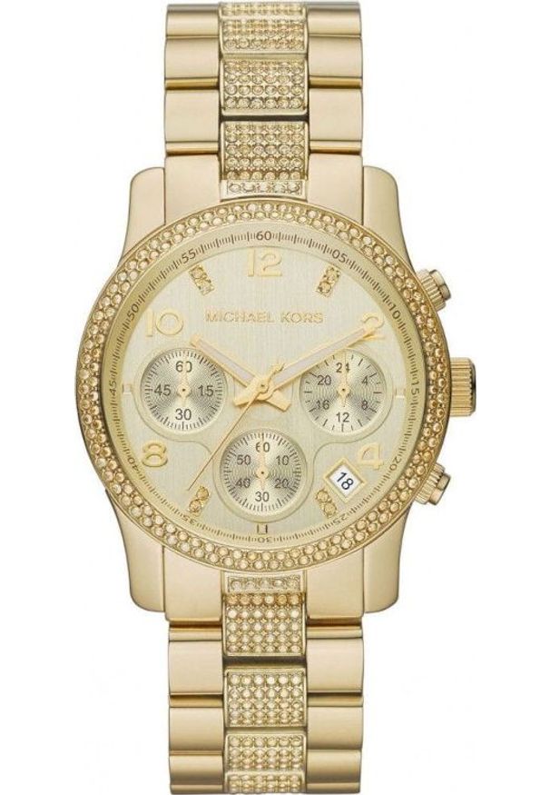 Zegarek Michael Kors ZEGAREK DAMSKI MICHAEL KORS RUNWAY (zx694a) - CHRONOGRAF