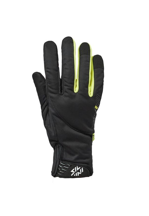 Damskie rękawice narciarskie Silvini Ortles. Kolor: żółty, czarny, wielokolorowy. Sezon: zima. Sport: narciarstwo