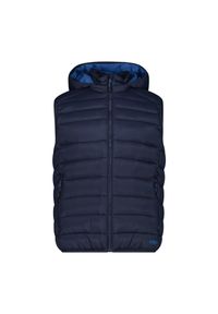 Kurtka bez rękawów z kapturem CMP Snaps. Typ kołnierza: kaptur. Kolor: niebieski. Materiał: puch. Długość rękawa: bez rękawów. Sport: narciarstwo #1