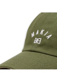 Makia Czapka z daszkiem Brand U82071 Zielony. Kolor: zielony. Materiał: materiał #4