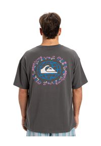 Quiksilver - Koszulka z krótkim rękawem dla Mężczyzn GLOBAL HEAT Czarny. Kolor: czarny. Materiał: tkanina, bawełna. Długość rękawa: krótki rękaw. Długość: krótkie