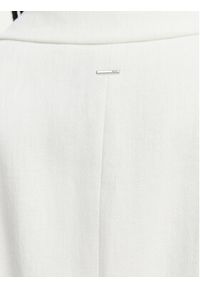 BOSS Marynarka Jia8 50557249 Biały Slim Fit. Kolor: biały. Materiał: len, wiskoza #3