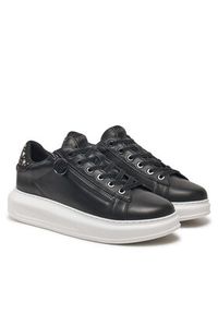 Karl Lagerfeld - KARL LAGERFELD Sneakersy Kapri KL62527F Czarny. Kolor: czarny. Materiał: skóra