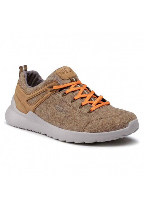 keen - Buty turystyczne męskie Keen Highland Arway beżowe. Kolor: beżowy