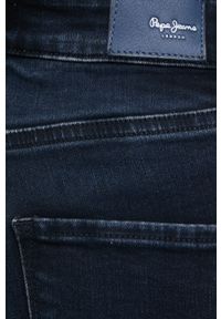Pepe Jeans jeansy DION ZIP damskie high waist. Stan: podwyższony. Kolor: niebieski #4