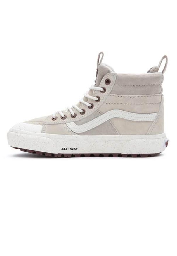 Buty do chodzenia damskie Vans Ua Sk8-hi Mte 2. Wysokość cholewki: za kostkę. Zapięcie: sznurówki. Kolor: wielokolorowy, szary. Materiał: materiał. Szerokość cholewki: normalna. Model: Vans SK8. Sport: turystyka piesza