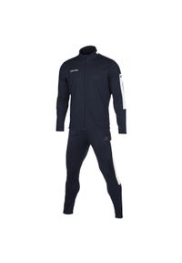 ZINA - Dres do piłki nożnej męski Zina Contra meczowy. Kolor: niebieski, wielokolorowy, biały. Materiał: dresówka. Sport: piłka nożna