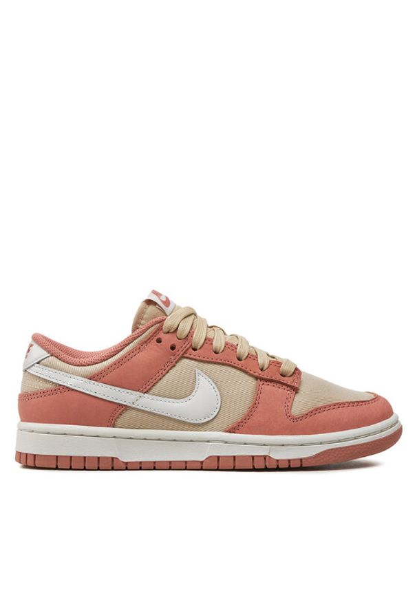 Nike Sneakersy Dunk Low Retro FB8895 601 Beżowy. Kolor: beżowy. Materiał: skóra, zamsz