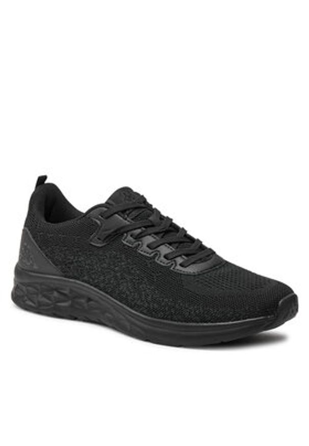 Kappa Sneakersy Logo Rostie 331I5KW Czarny. Kolor: czarny. Materiał: materiał